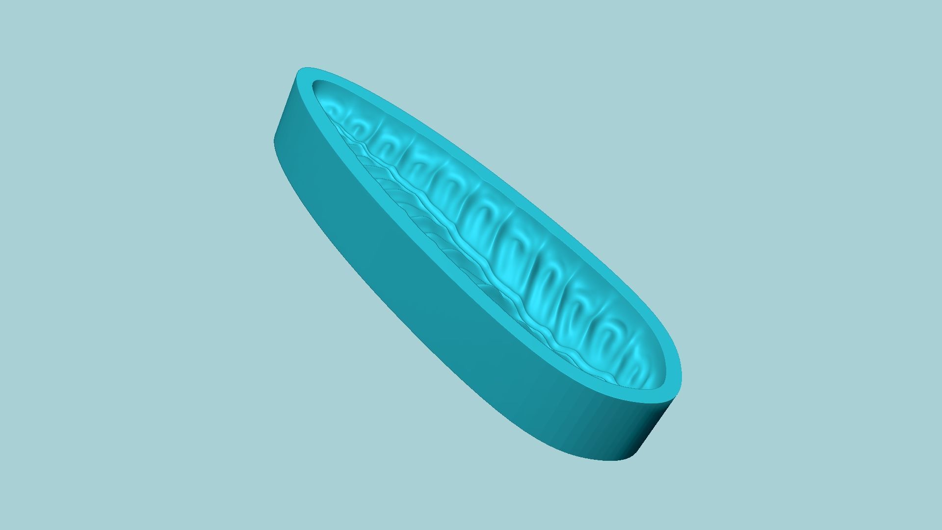 Fern Leaf Mould 03 - Artificial EVA Molding 3D print model_5