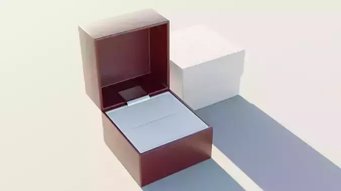 Wedding Square Ring Box