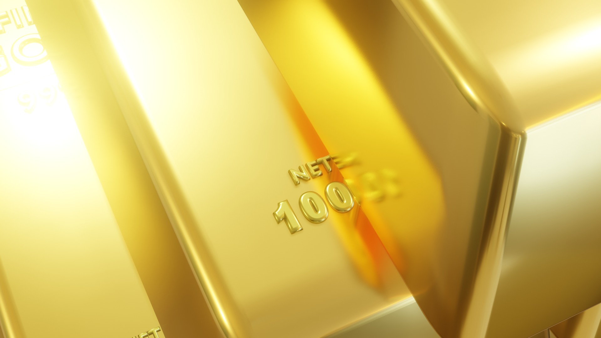 GOLD BAR 999 PURE GOLD BAR 3D model_2