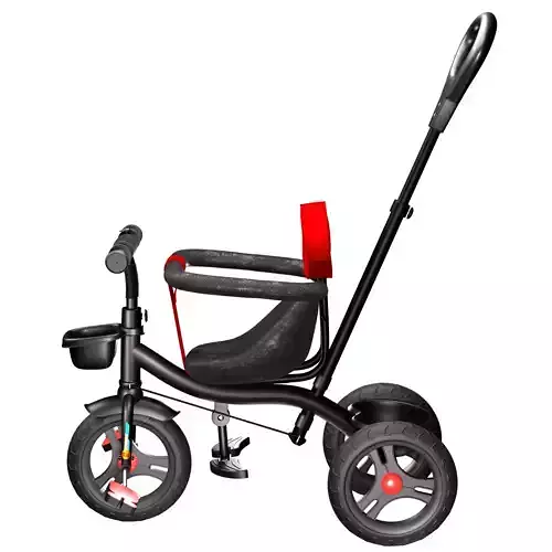 Kids Tricycle 3d Model 3D model