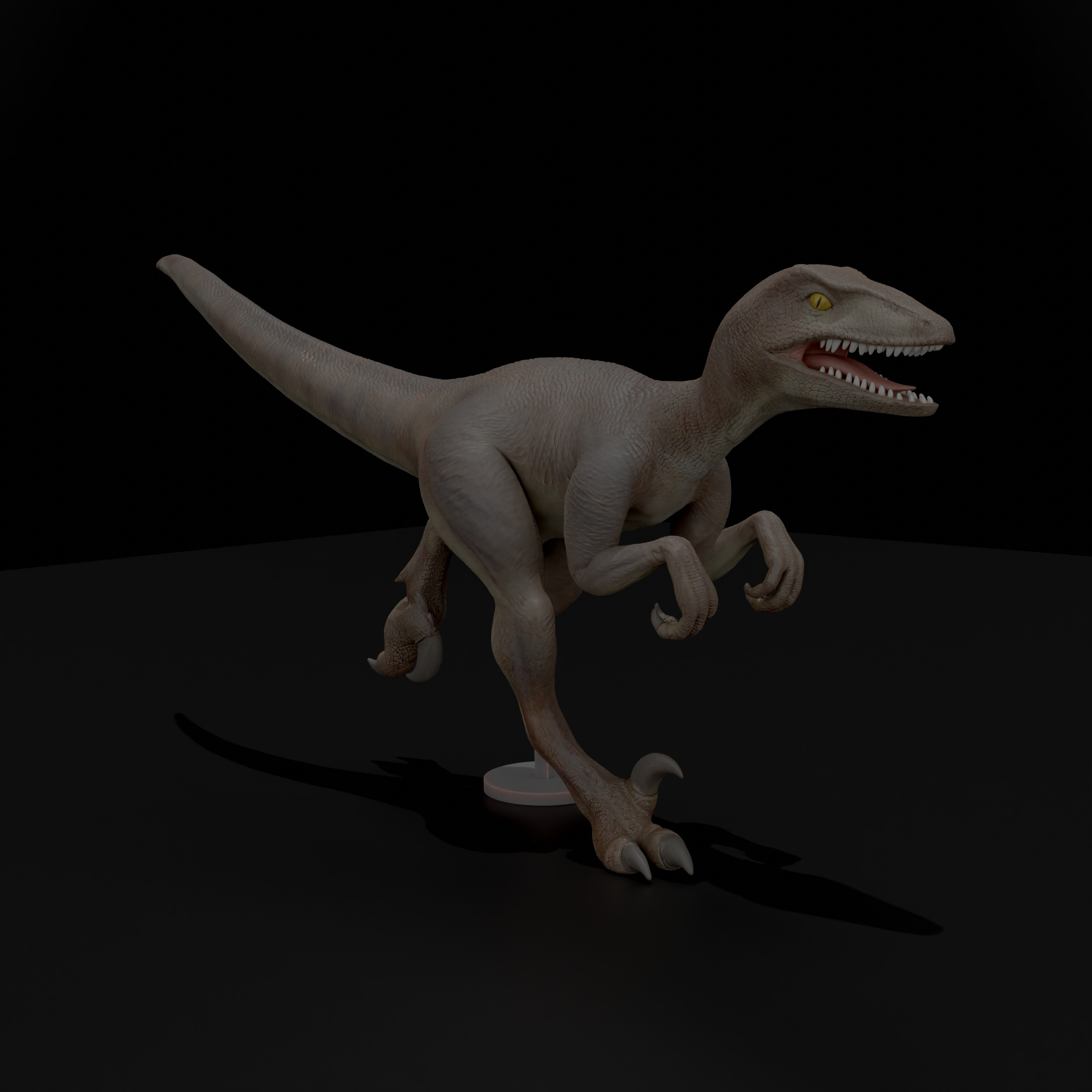 Velociraptor 3D print model_1