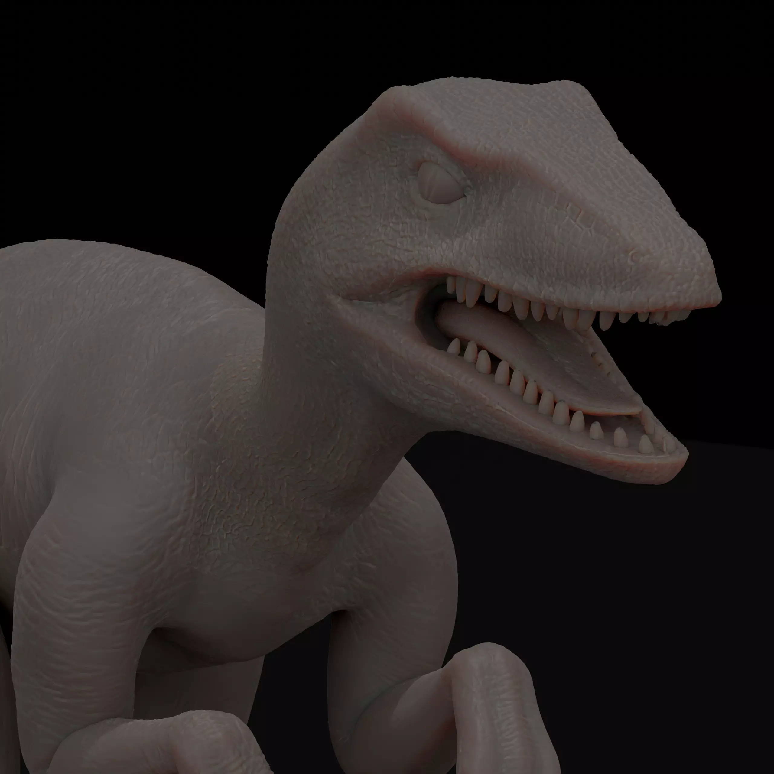 Velociraptor 3D print model_0