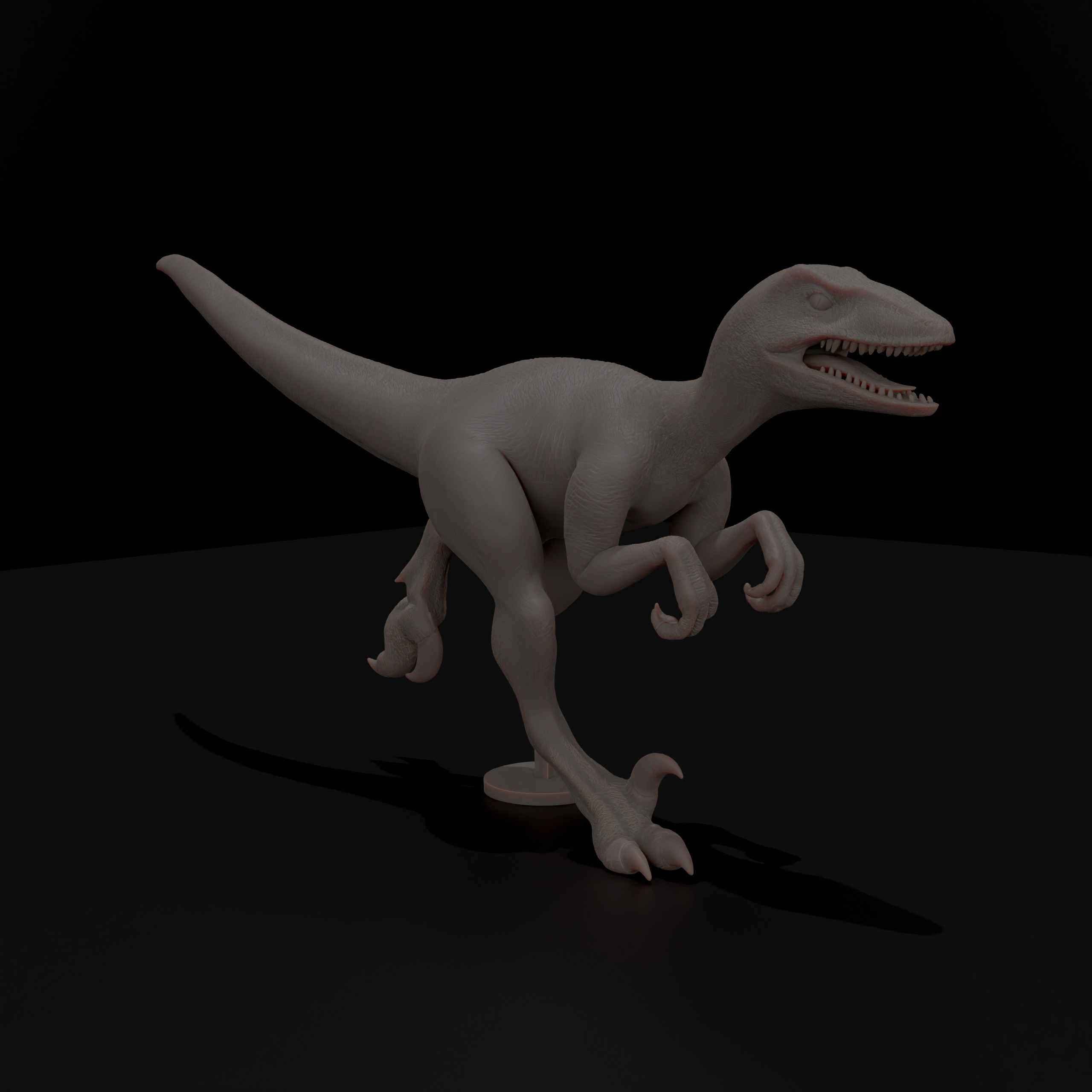 Velociraptor 3D print model_2