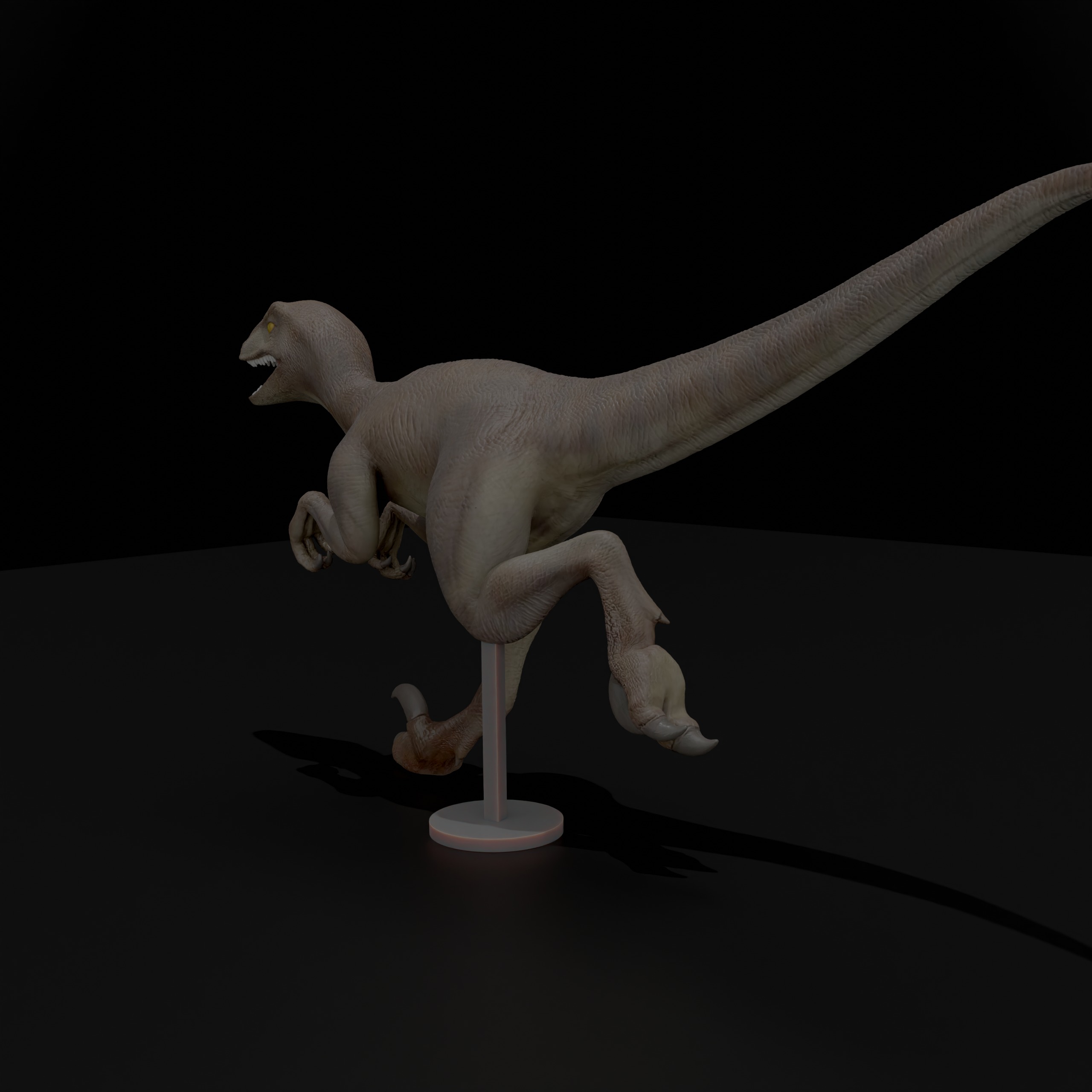 Velociraptor 3D print model_5