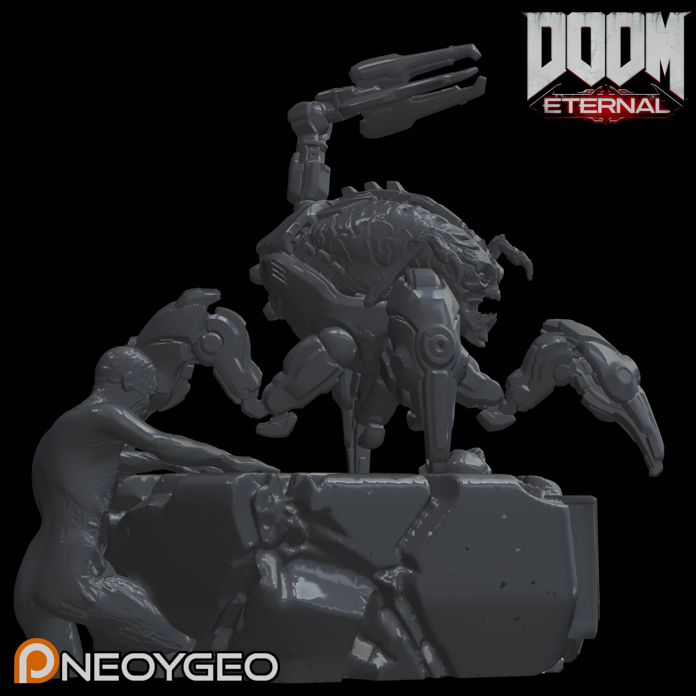 ARACHNOTRON - DOOM ETERNAL 3D print model_3