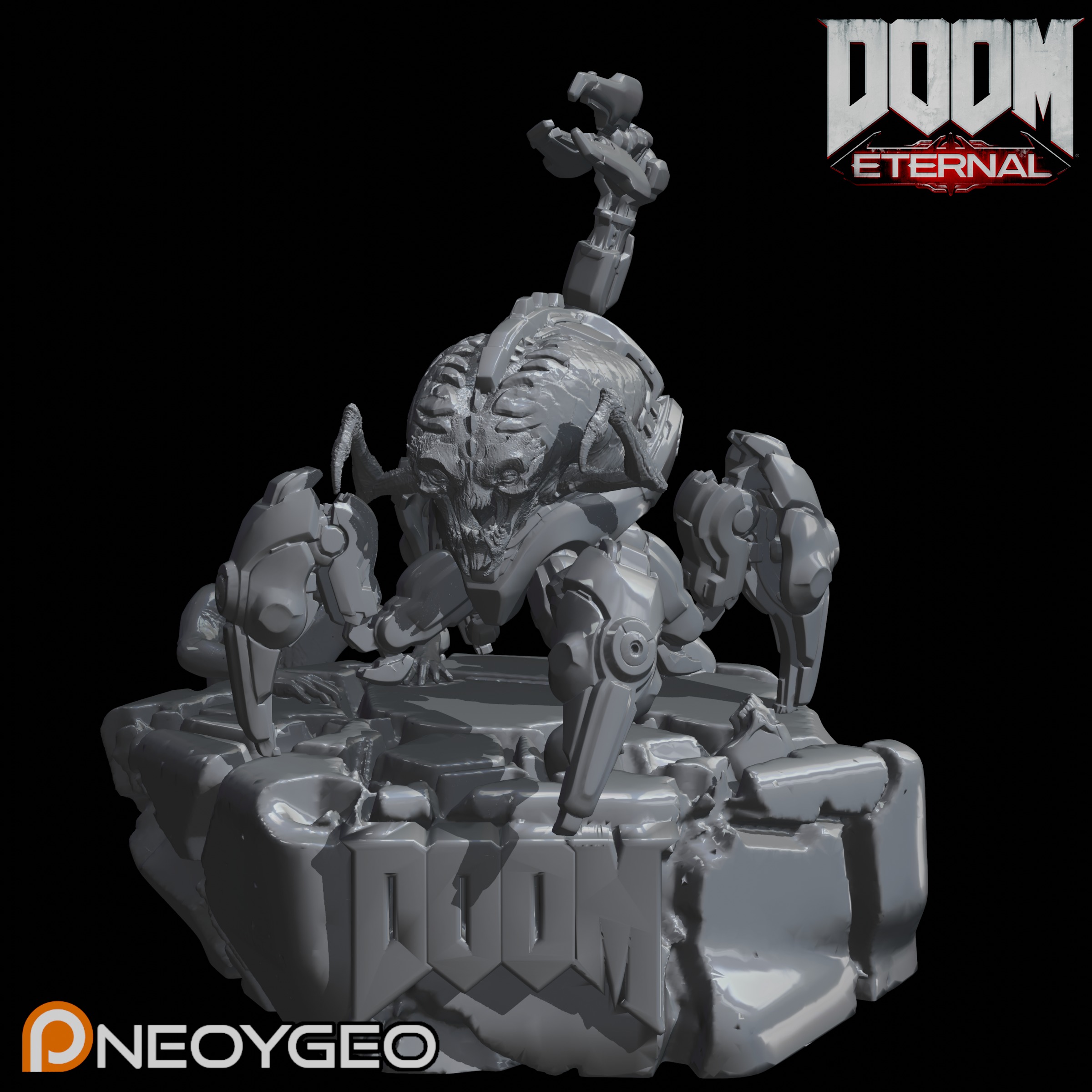 ARACHNOTRON - DOOM ETERNAL 3D print model_1