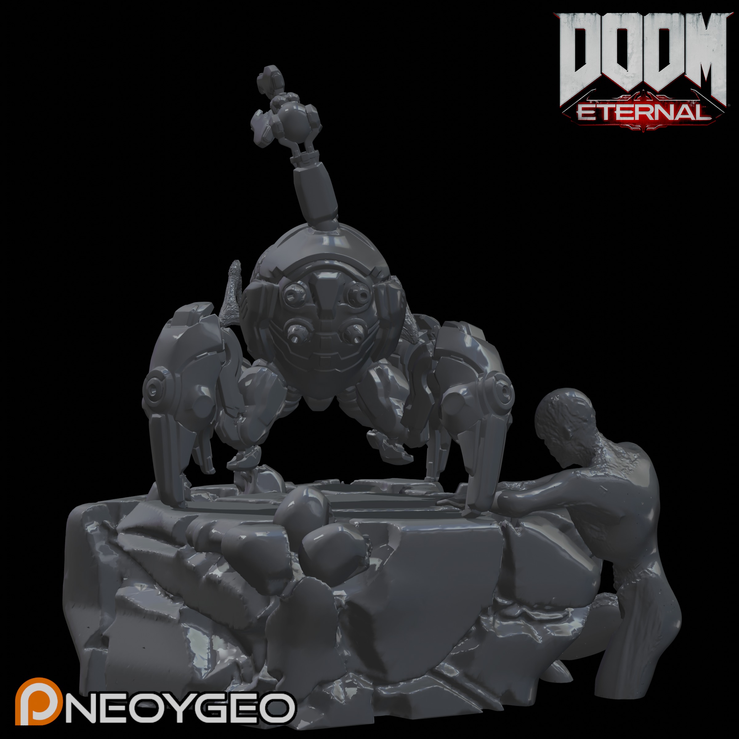 ARACHNOTRON - DOOM ETERNAL 3D print model_4