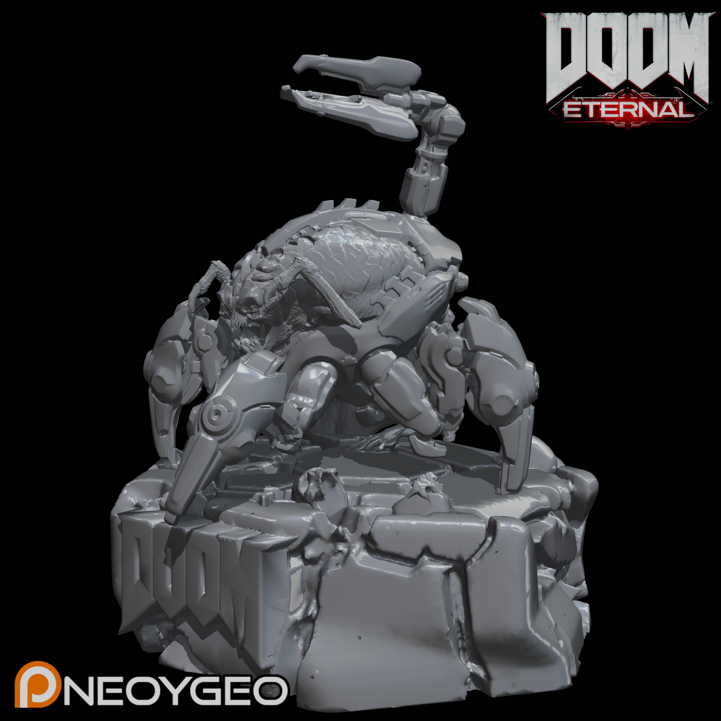 ARACHNOTRON - DOOM ETERNAL 3D print model_2