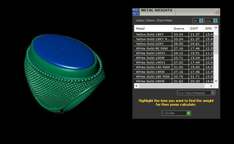 Feroza  Ring 3D print model_5