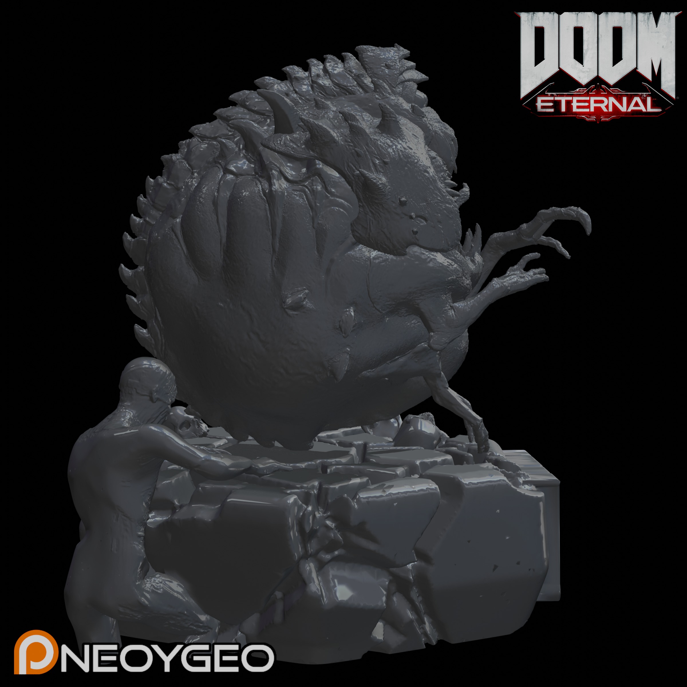 CACODEMON - DOOM ETERNAL Free 3D print model_3