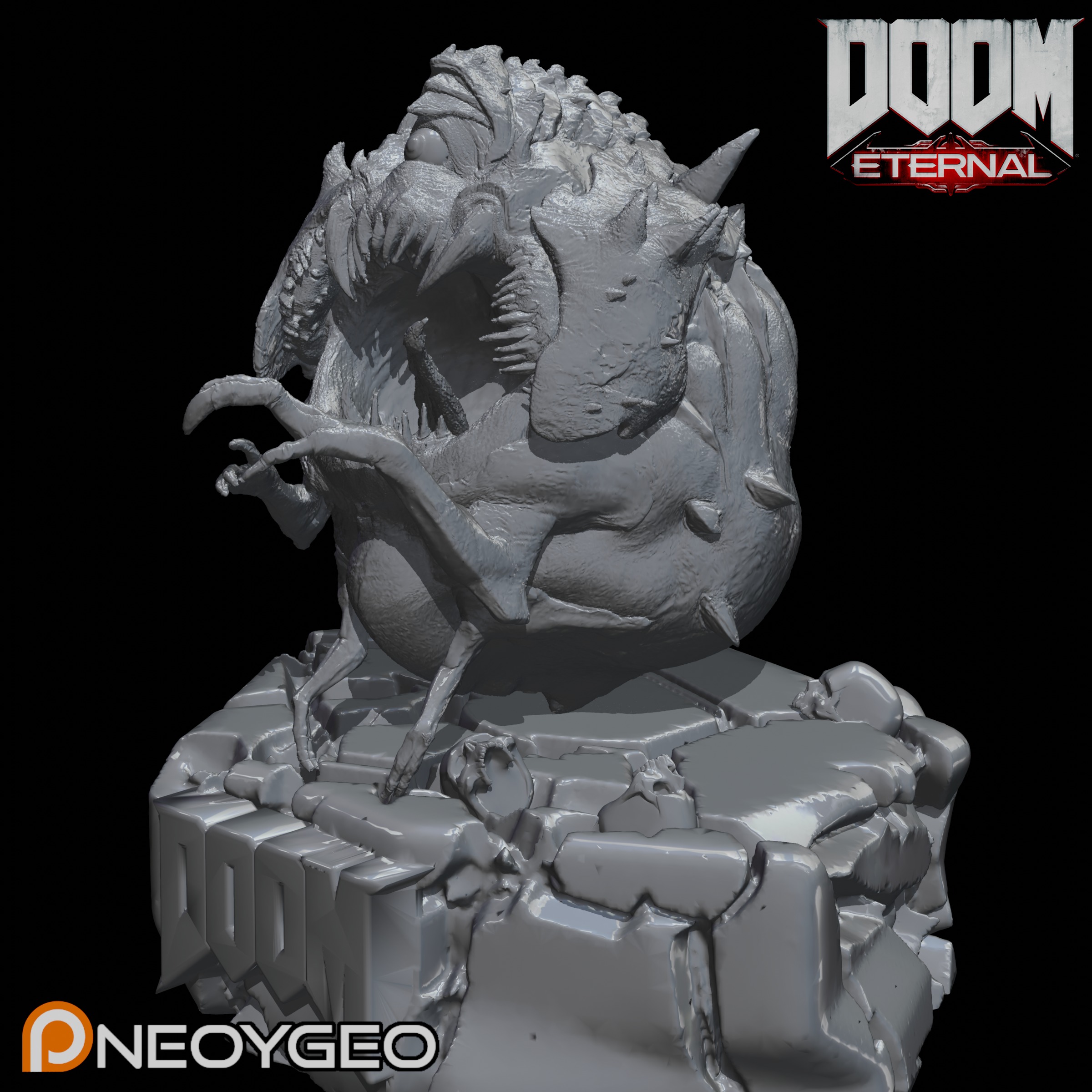 CACODEMON - DOOM ETERNAL Free 3D print model_2