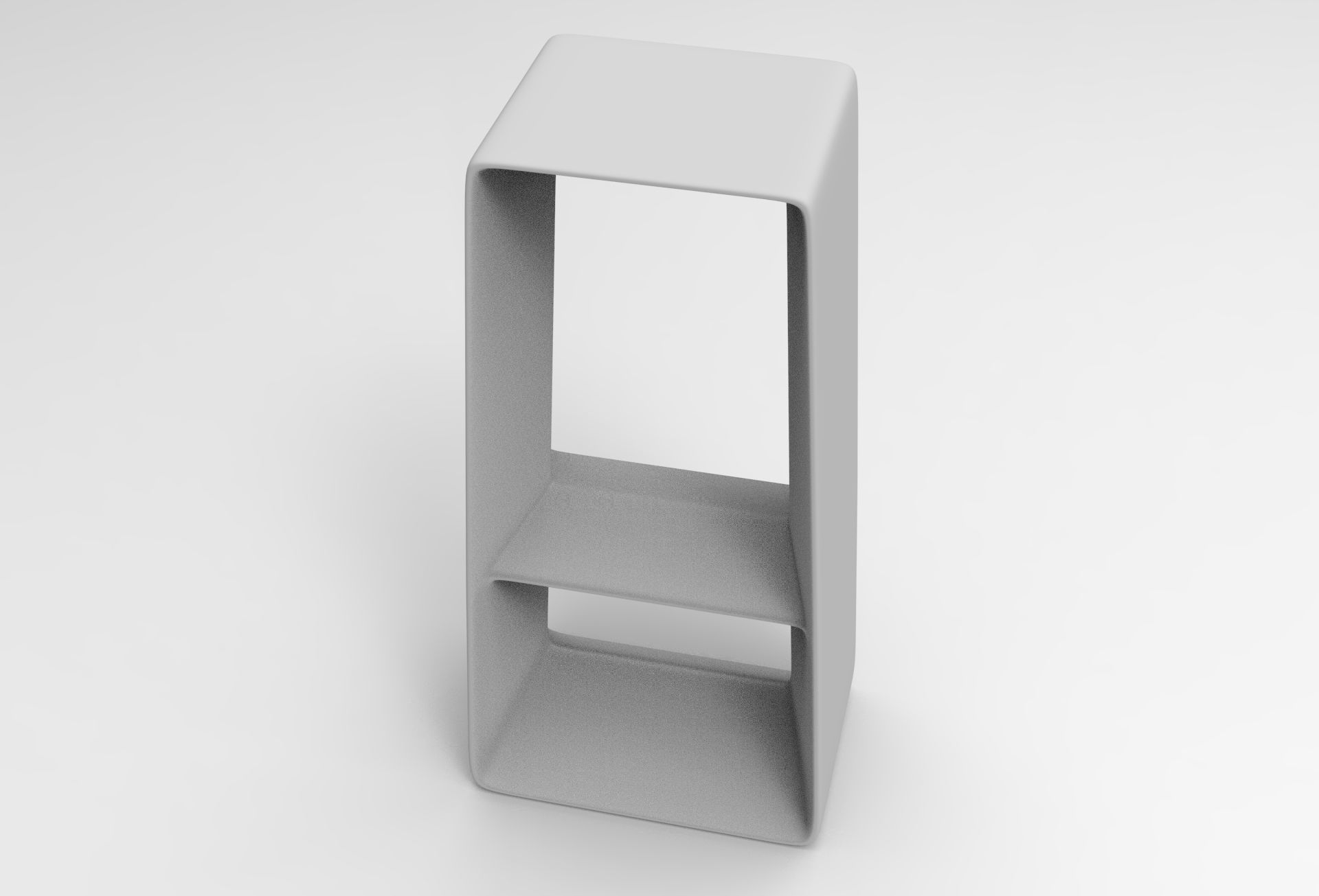 Kunpo Stool Low-poly 3D model_7