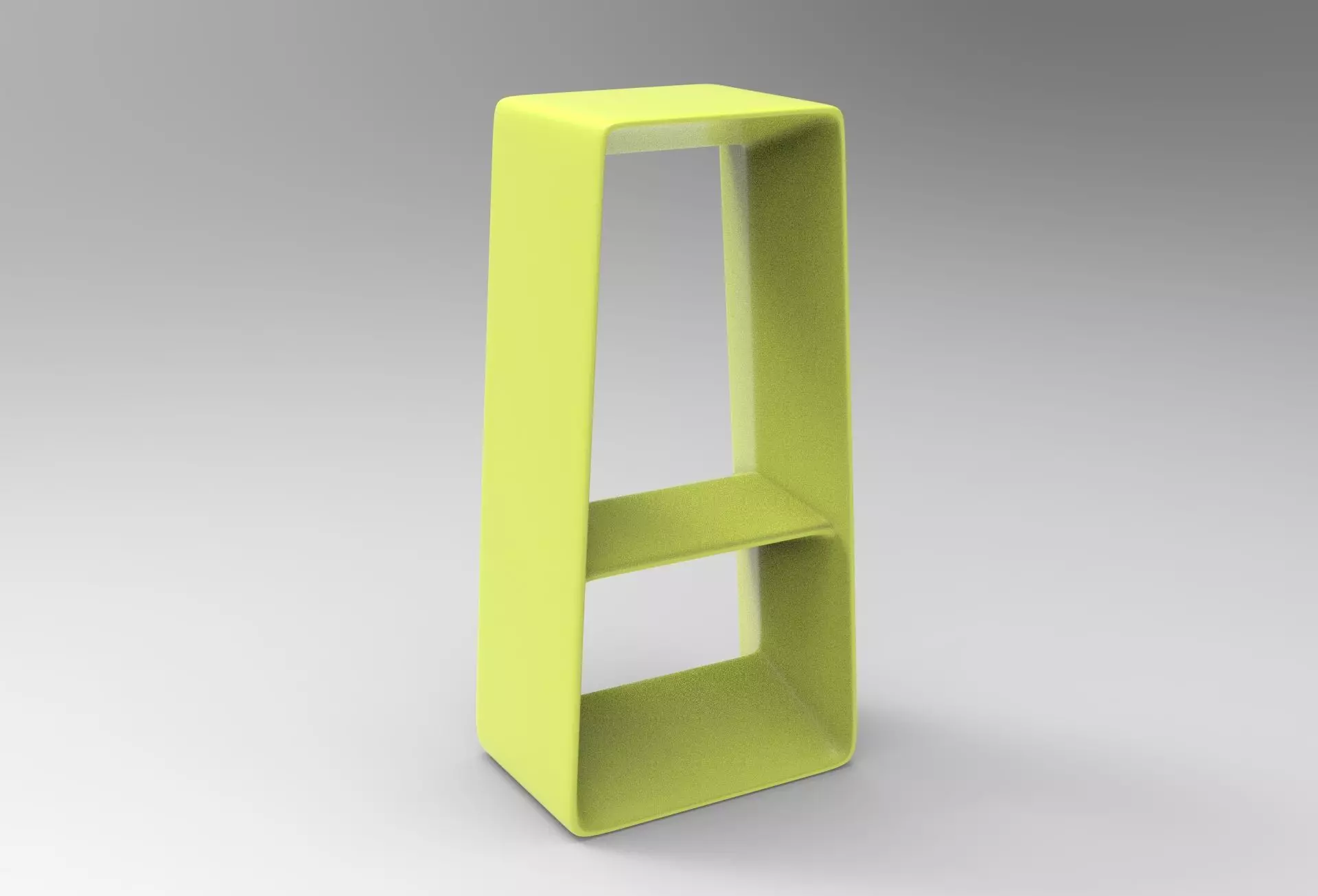Kunpo Stool Low-poly 3D model_0