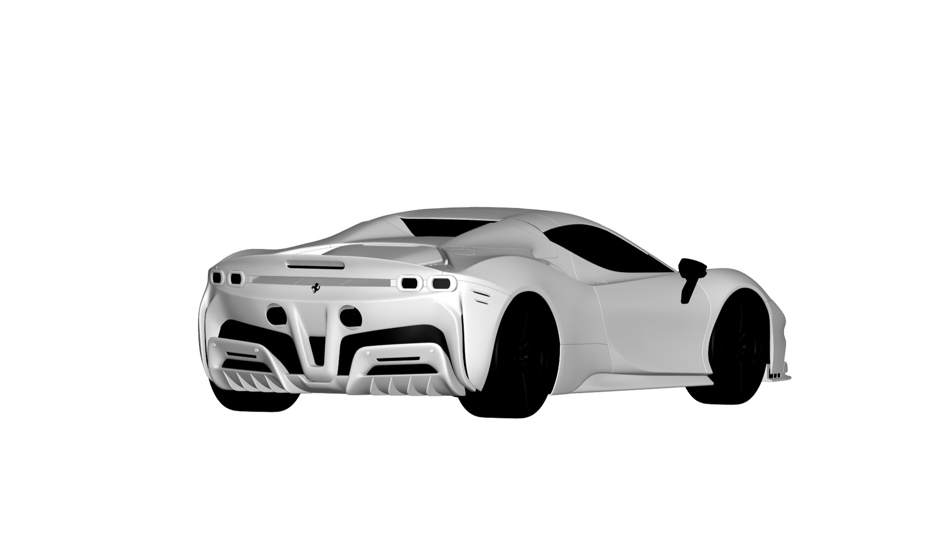 Ferrari Spider  3D model_1