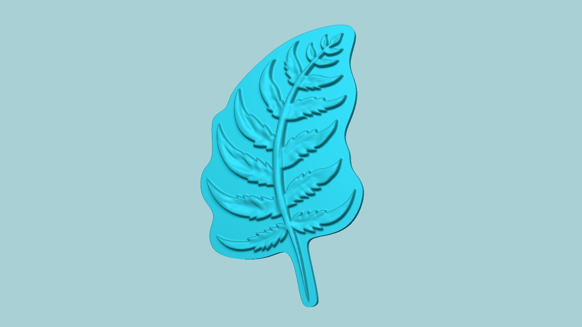 08 Fern Leaf Mould Collection - Artificial EVA Molding _80