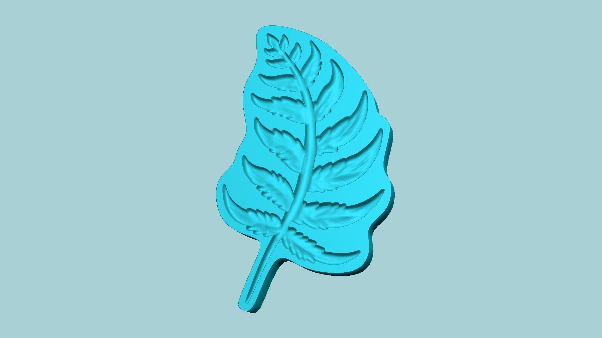 08 Fern Leaf Mould Collection - Artificial EVA Molding _74