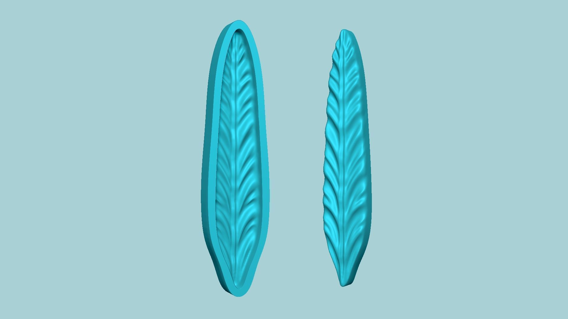 08 Fern Leaf Mould Collection - Artificial EVA Molding _83