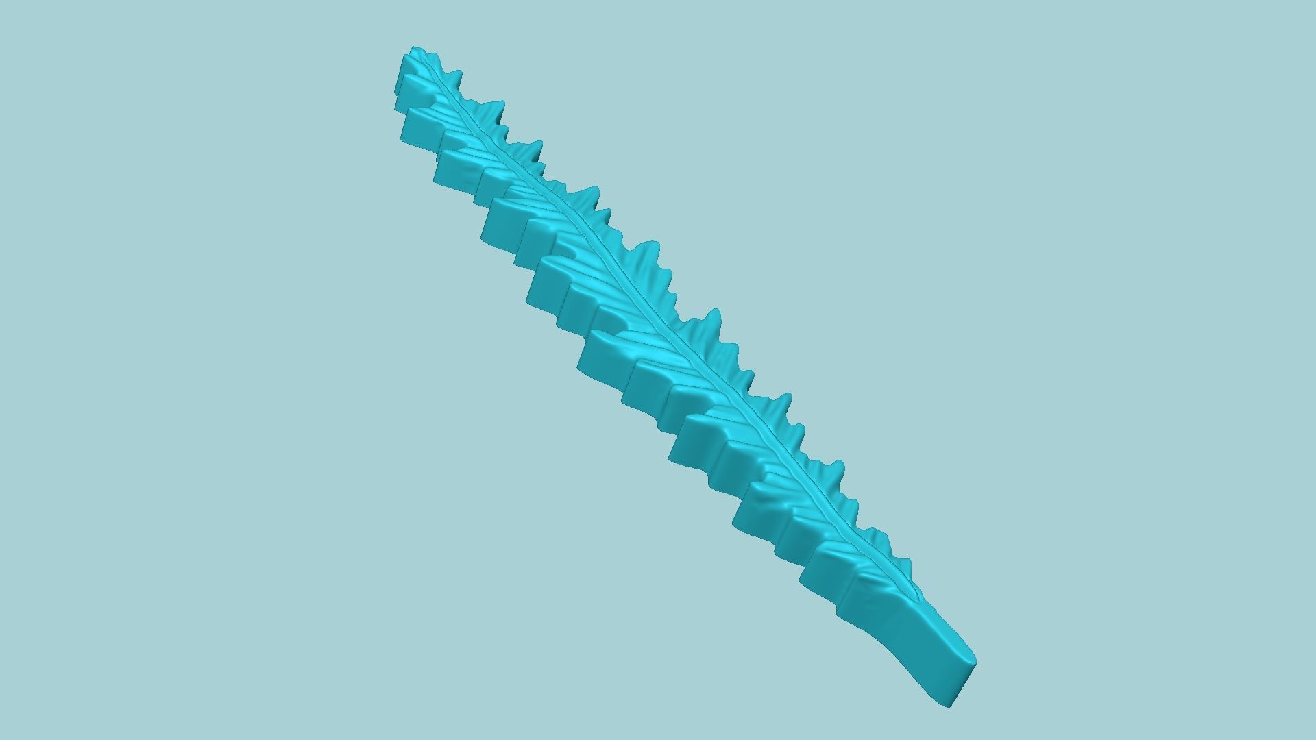 08 Fern Leaf Mould Collection - Artificial EVA Molding _59