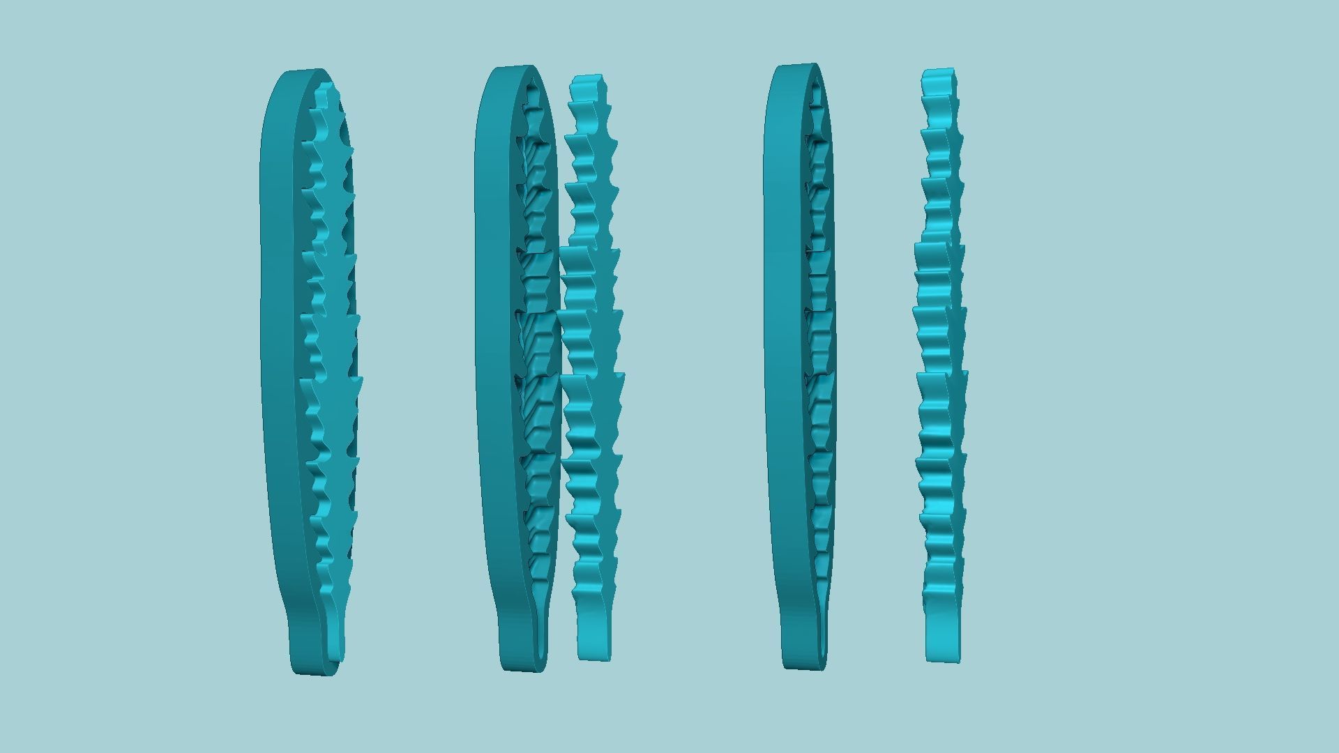 08 Fern Leaf Mould Collection - Artificial EVA Molding _48
