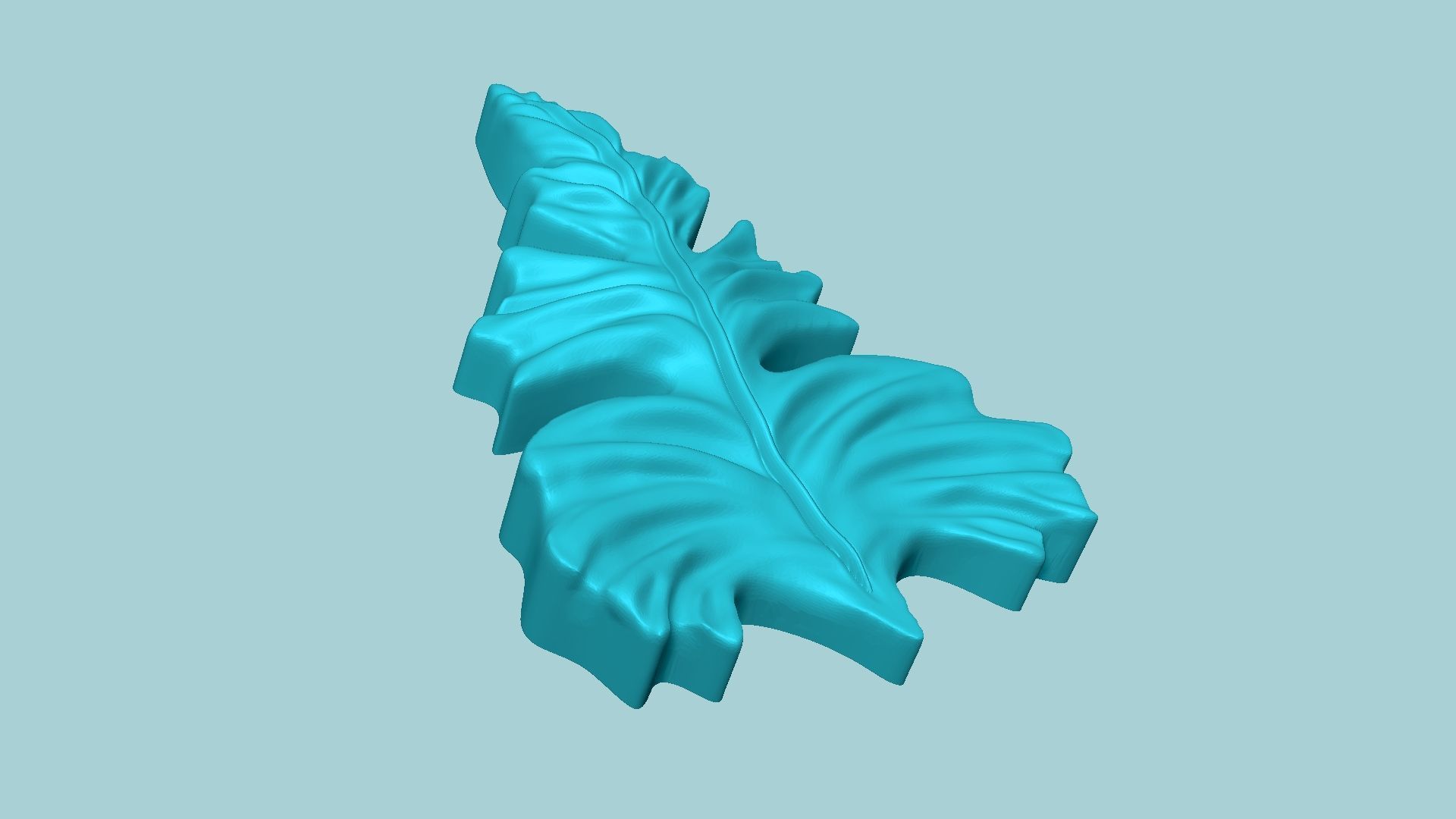 08 Fern Leaf Mould Collection - Artificial EVA Molding _29