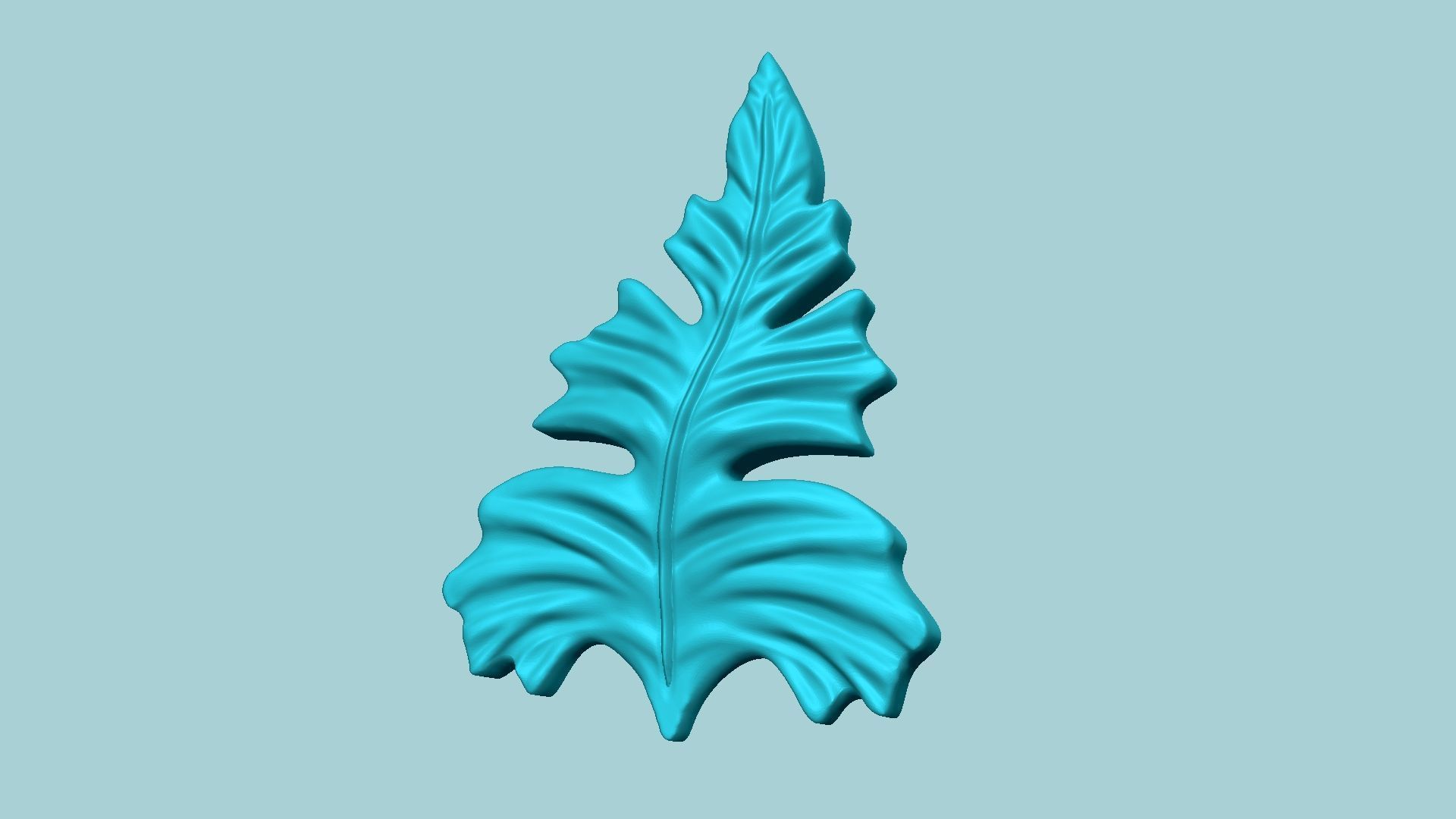 08 Fern Leaf Mould Collection - Artificial EVA Molding _94