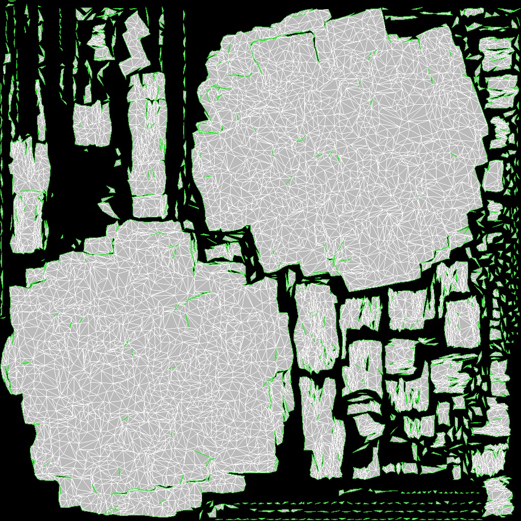 Western Cliffs Low-poly 3D model_29