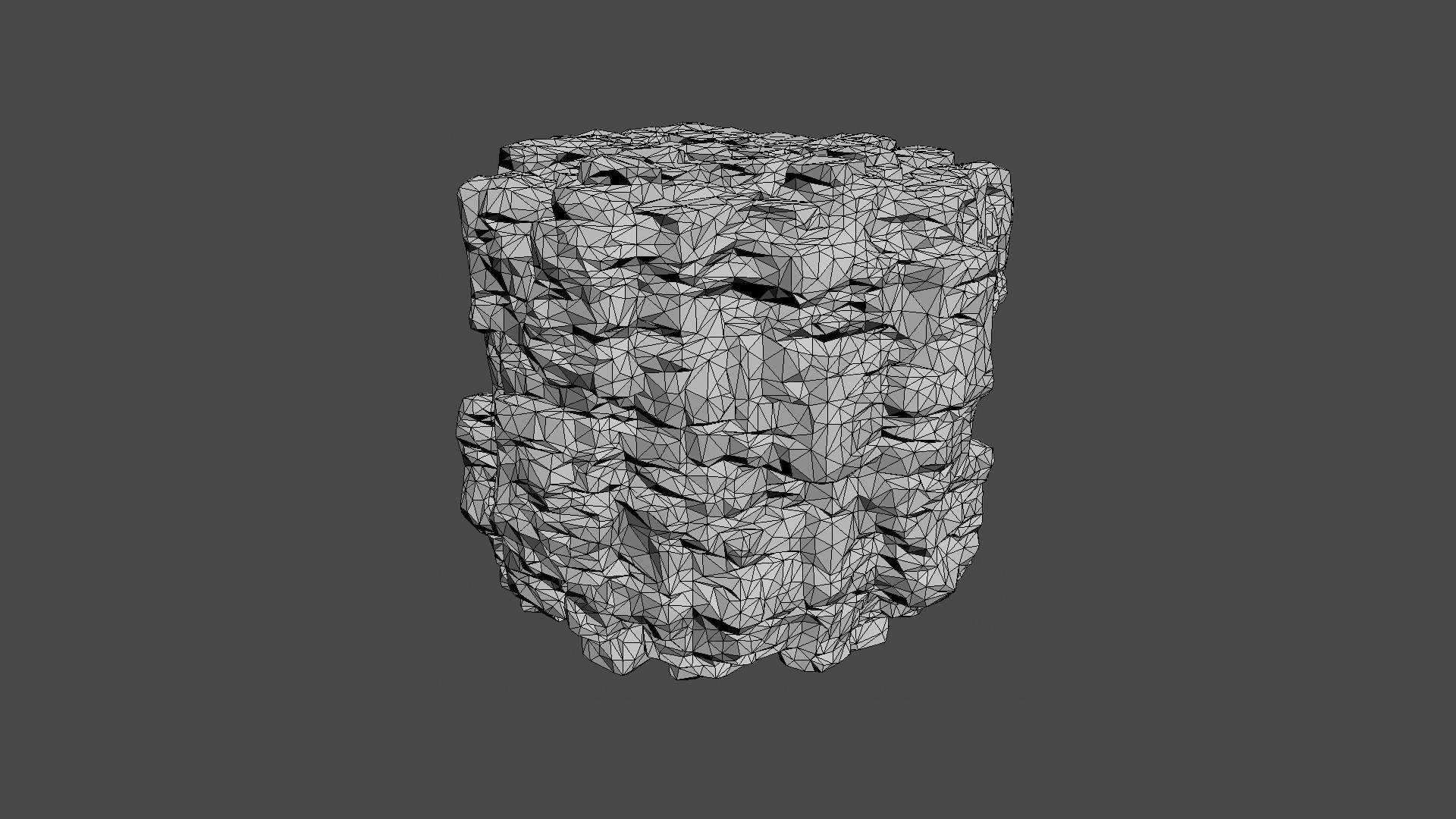Western Cliffs Low-poly 3D model_19