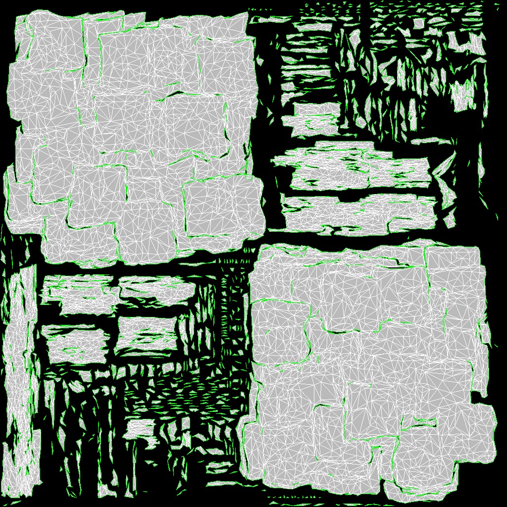 Western Cliffs Low-poly 3D model_32