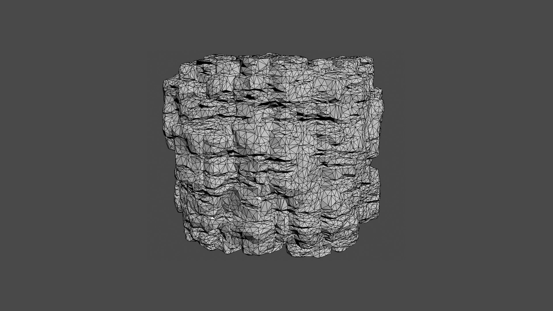 Western Cliffs Low-poly 3D model_22