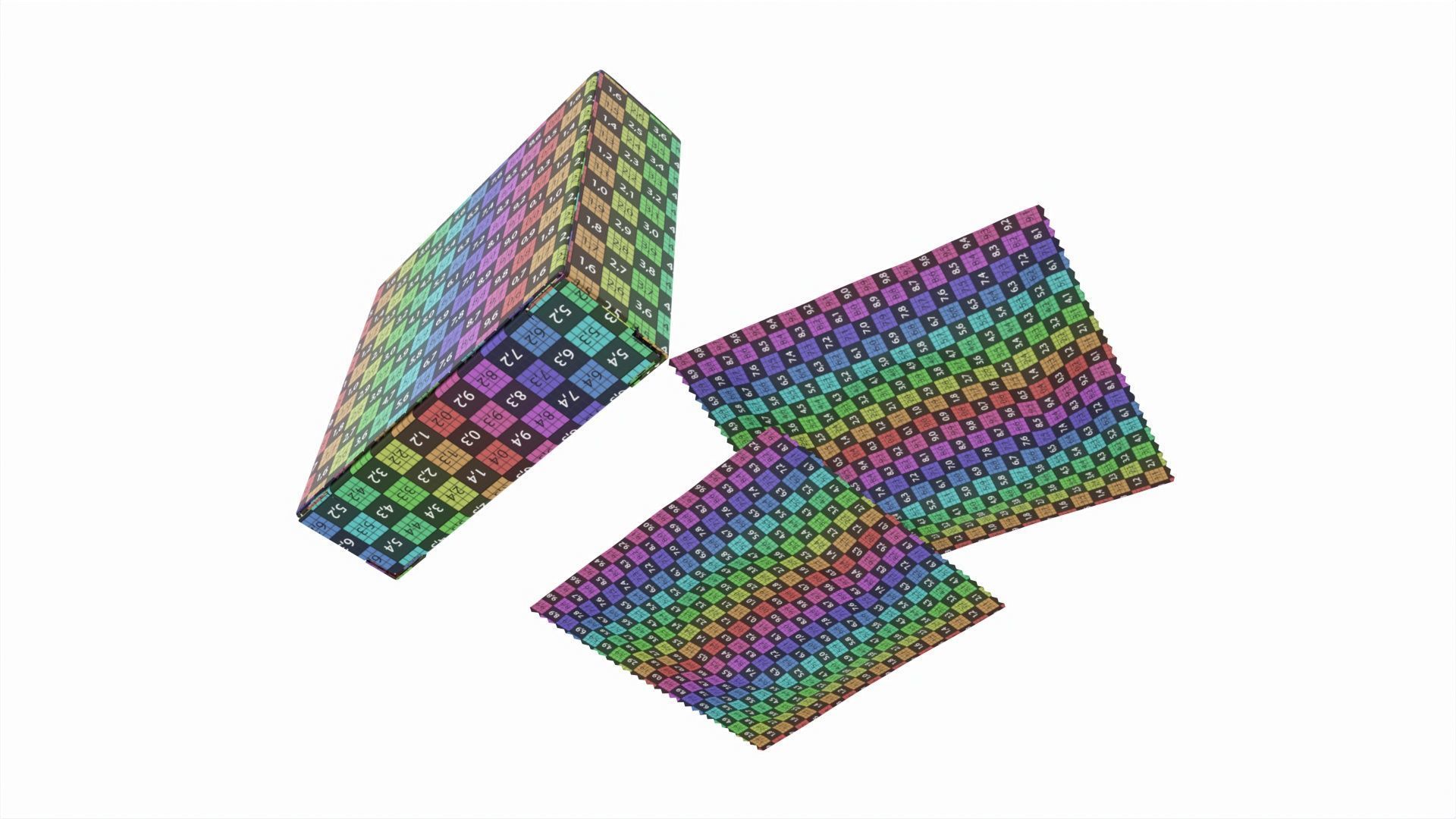 Condom small box with packages 02 3D model_10