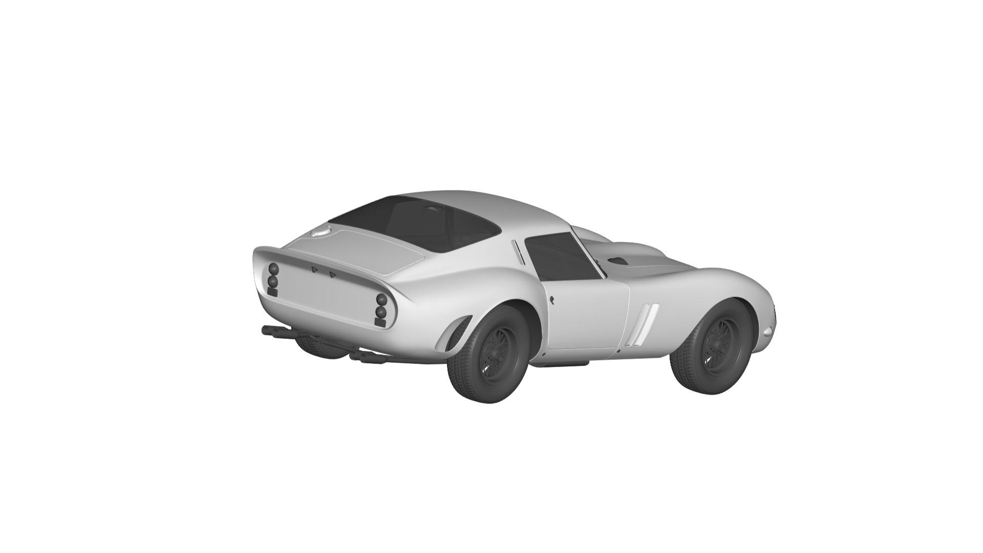 Ferrari 250 GTO   3D model_1