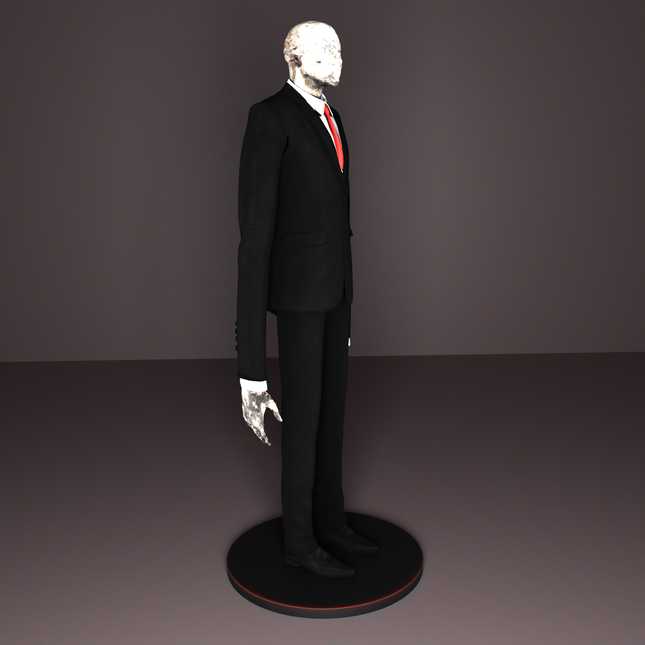 Slender Man 3D print model_8