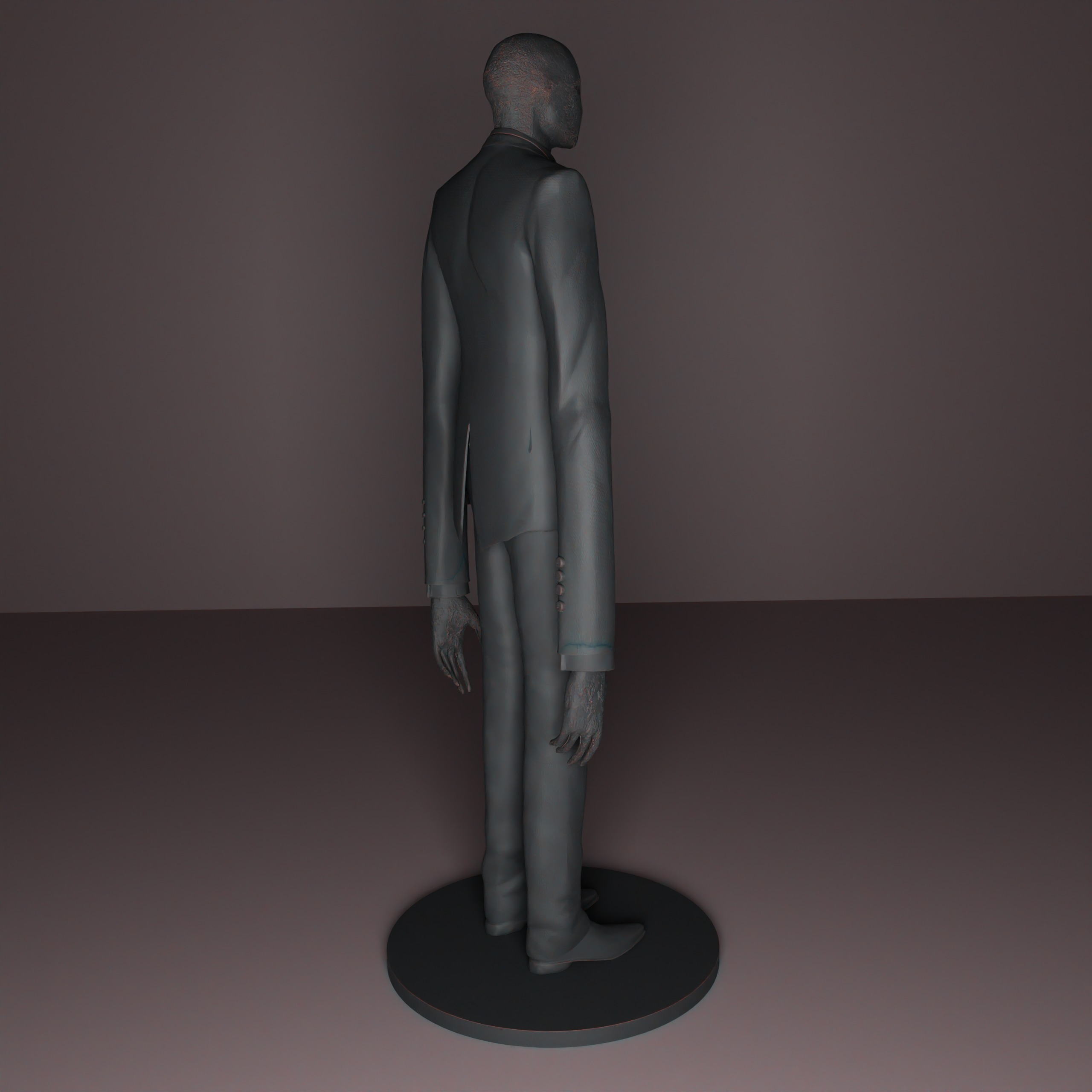 Slender Man 3D print model_7
