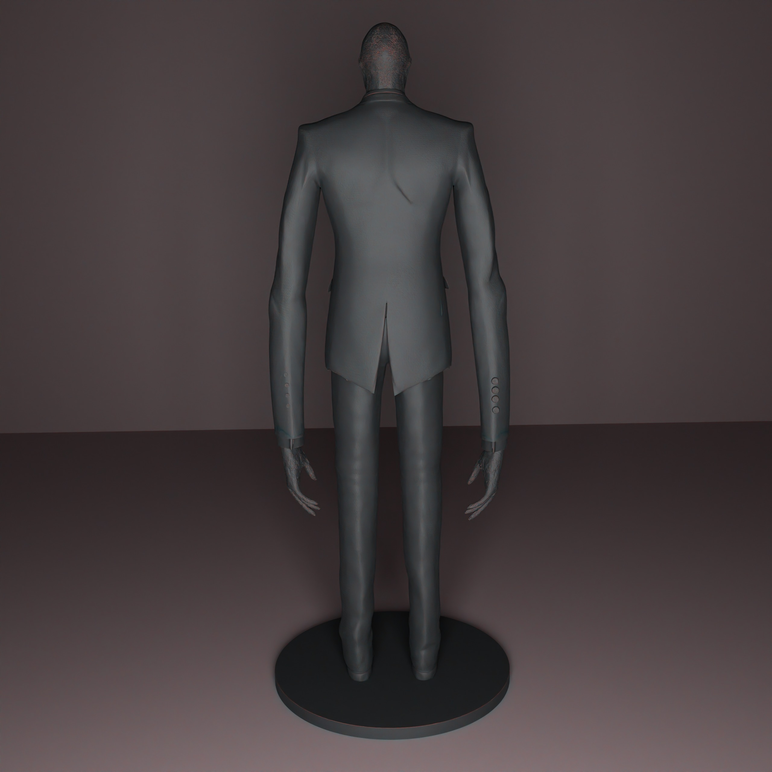Slender Man 3D print model_5