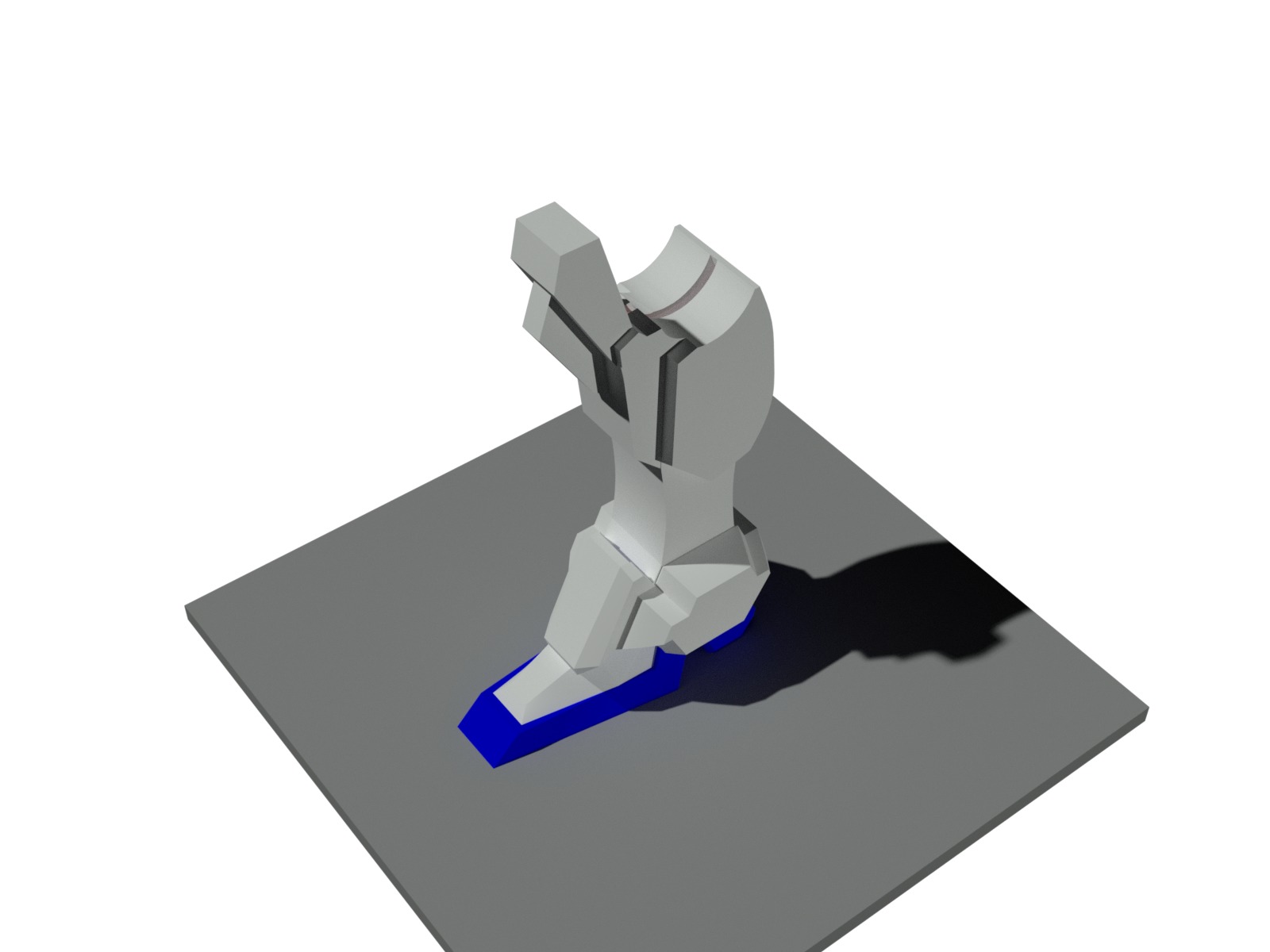 Gundam sandrock custom parts 3D print model_4