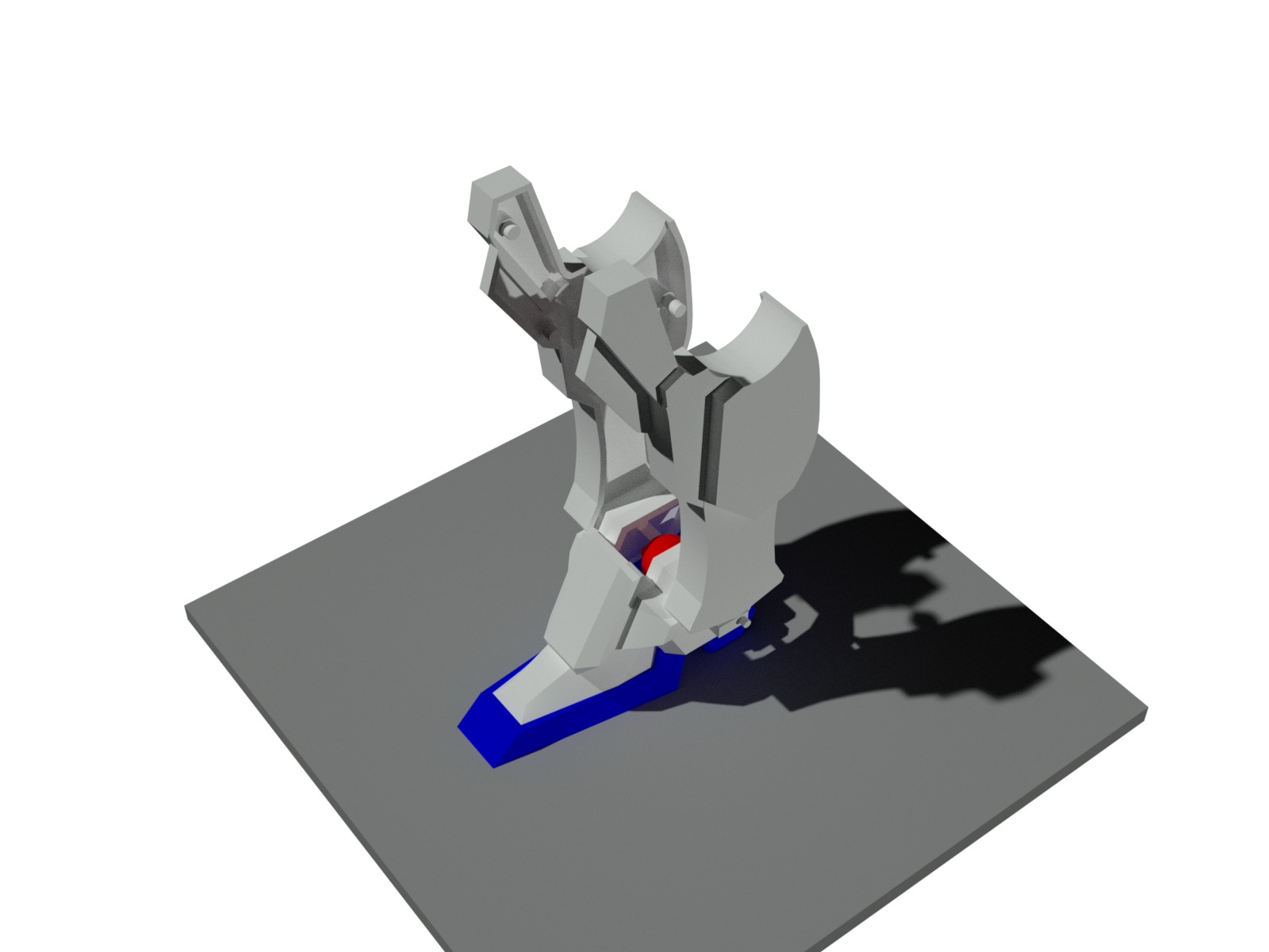 Gundam sandrock custom parts 3D print model_3