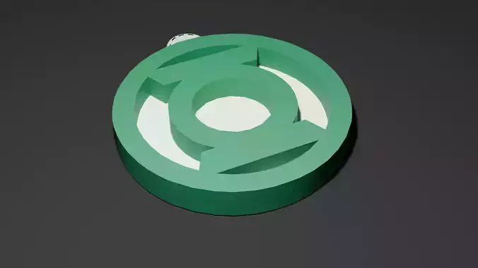 Green lantern keychain