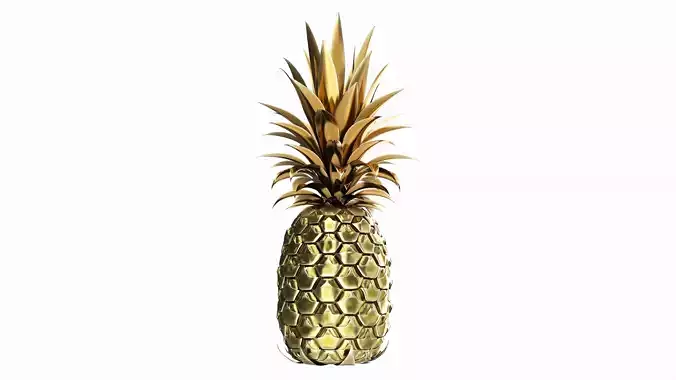Gold pineapple