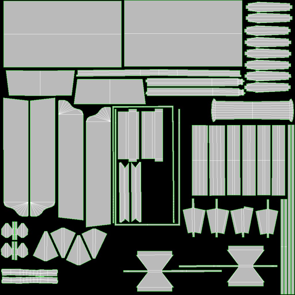 Western Wagon Low-poly 3D model_8
