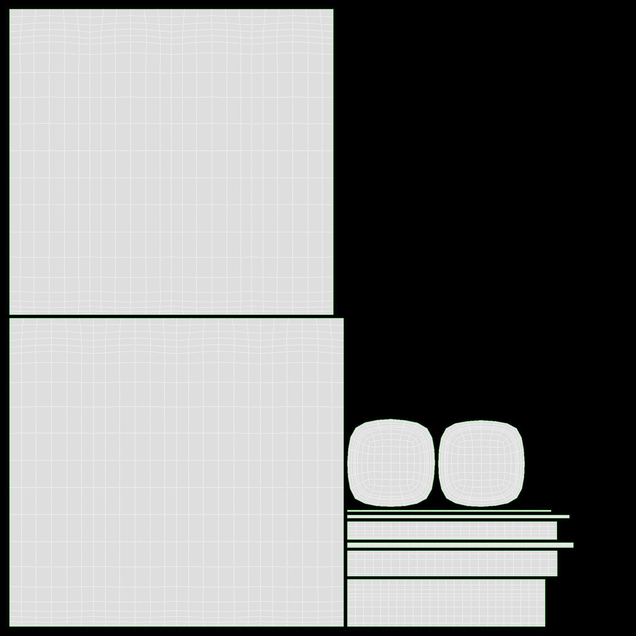 Juice bottle set mockup 3D model_10