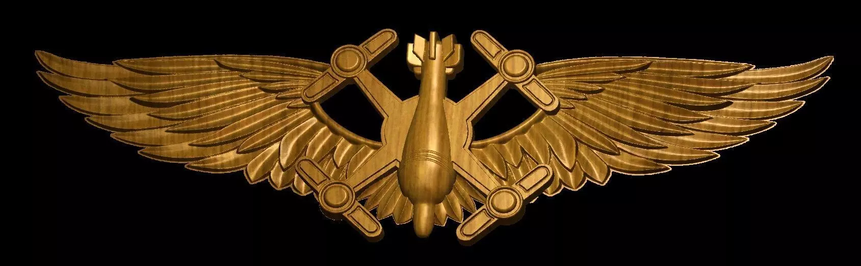 Unmanned Aerial Vehicle Operator Award 3D print model