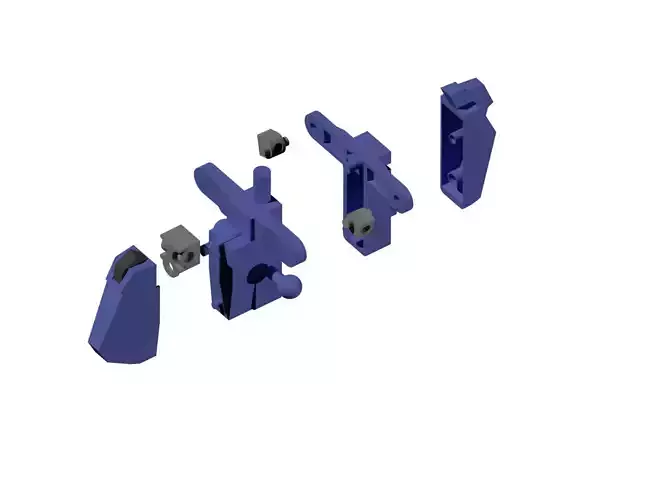 Gundam sandrock custom parts 3D print model