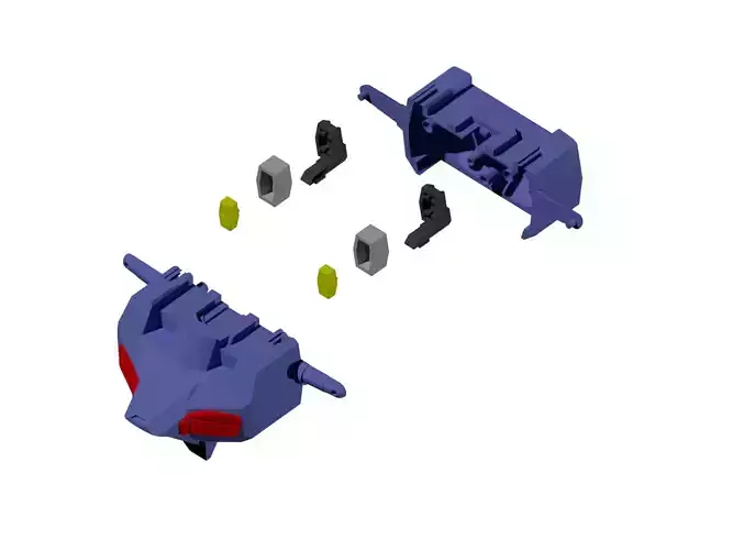 Gundam sandrock custom parts