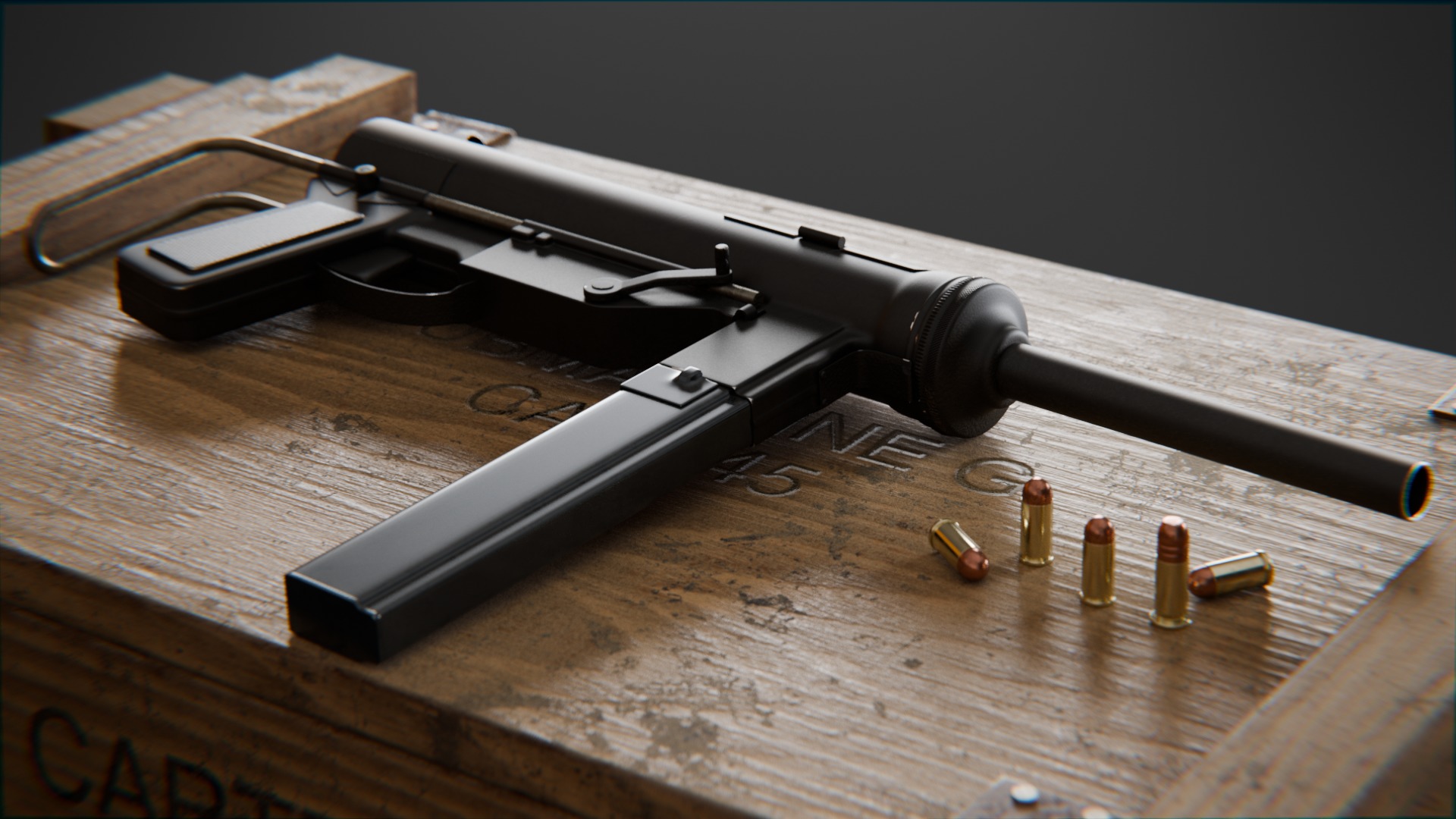 Underground Bunker 3d Scene 3D model_3