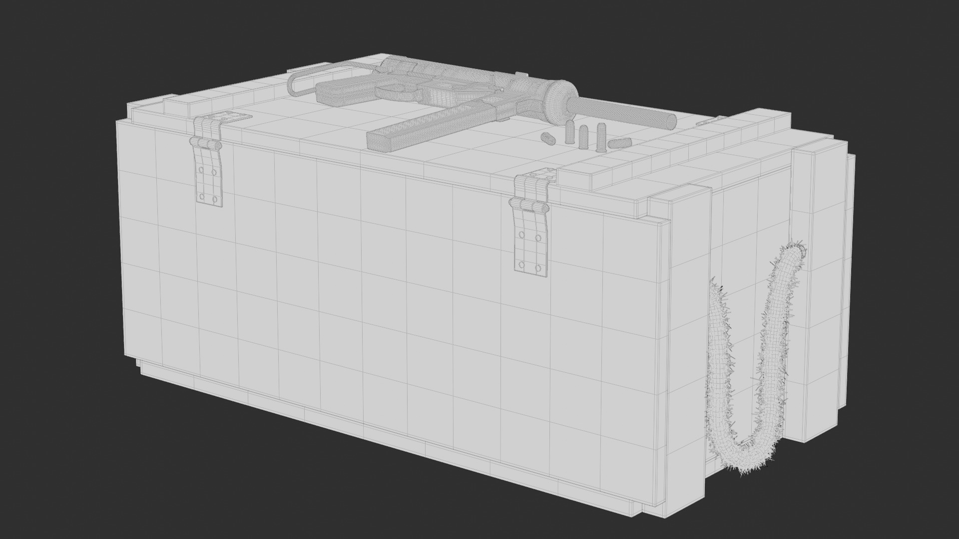 Underground Bunker 3d Scene 3D model_21