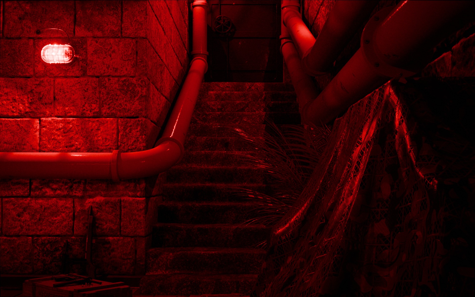 Underground Bunker 3d Scene 3D model_6