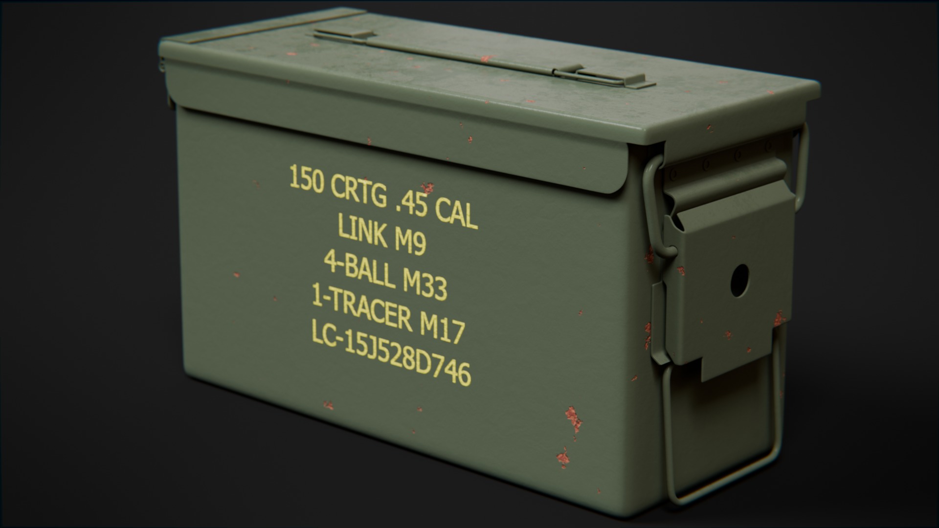 Underground Bunker 3d Scene 3D model_8