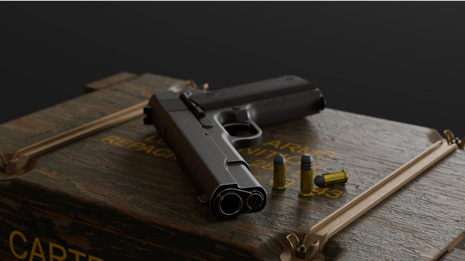 Underground Bunker 3d Scene 3D model_2