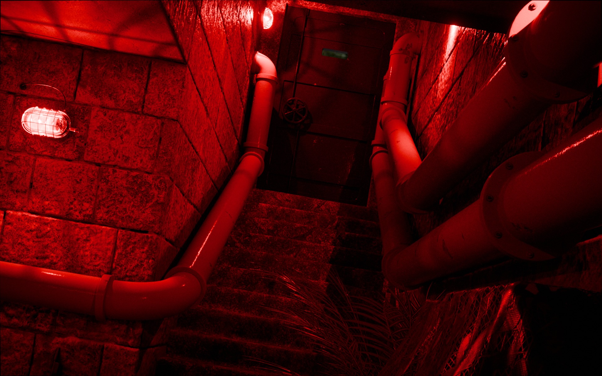 Underground Bunker 3d Scene 3D model_5