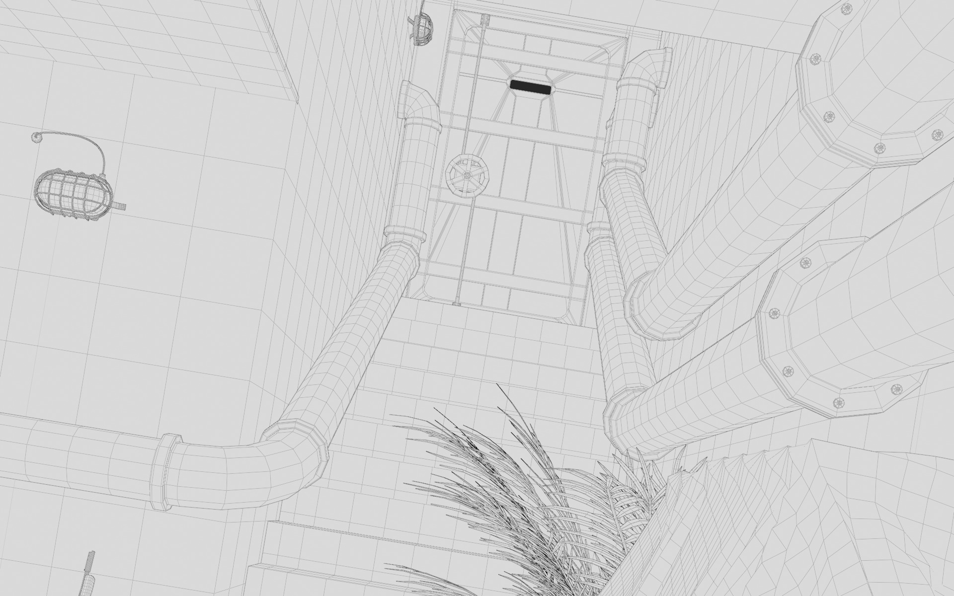 Underground Bunker 3d Scene 3D model_17